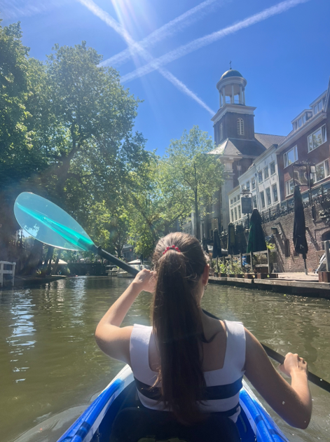 Kayaking the canals